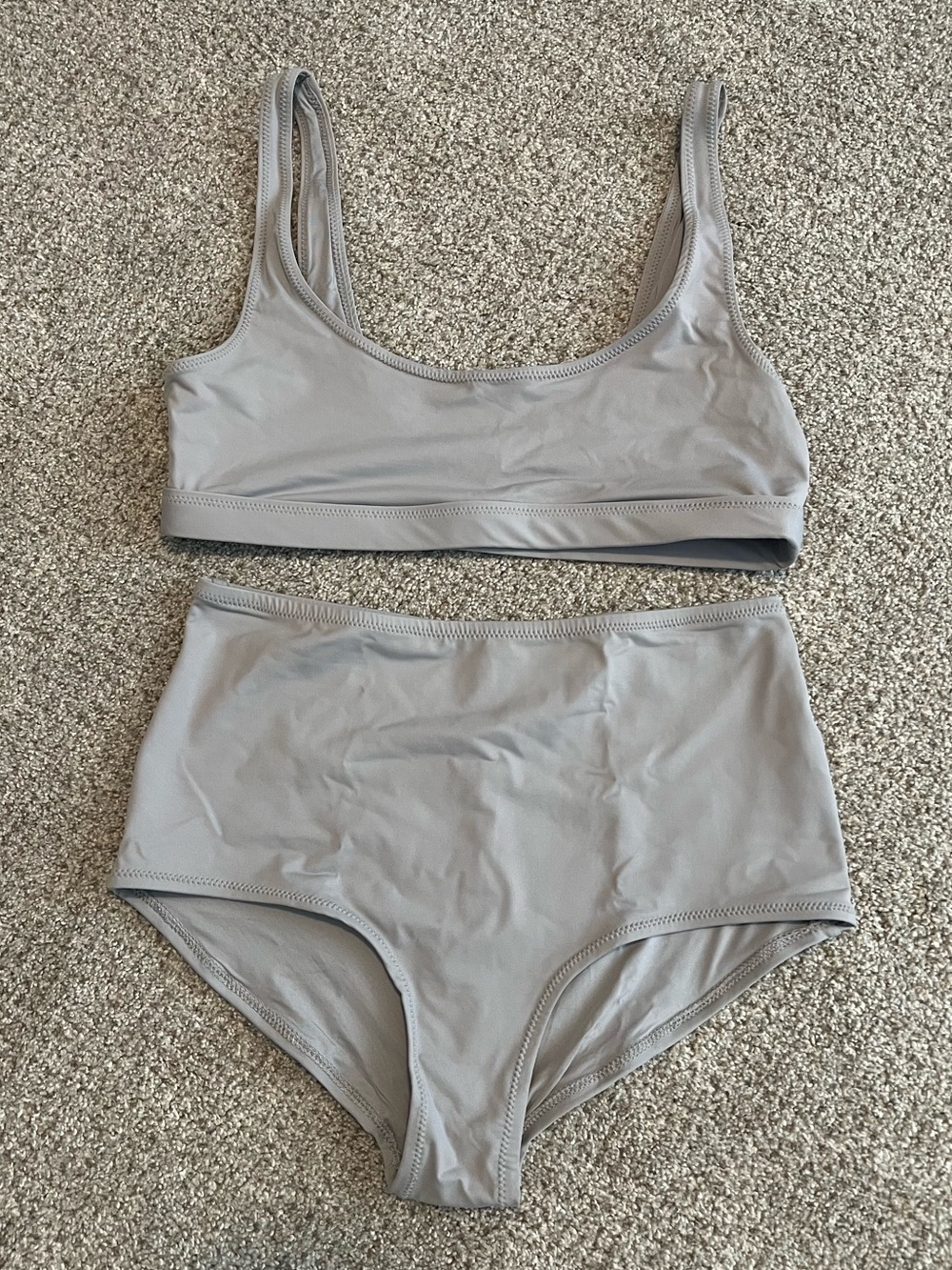 SKIMS Scoop Neck High-Waist Bikini Set